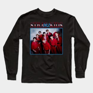 Stray Kids - skz retro vintage 90s Long Sleeve T-Shirt